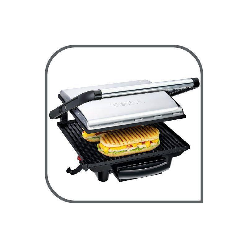 Gril Tefal INICIO GRILL GC241D38 černý chrom