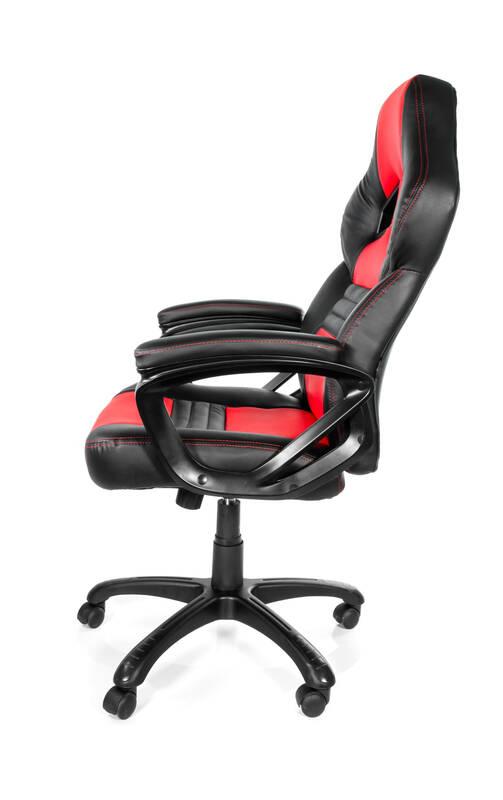 Herní židle Arozzi MONZA černá červená