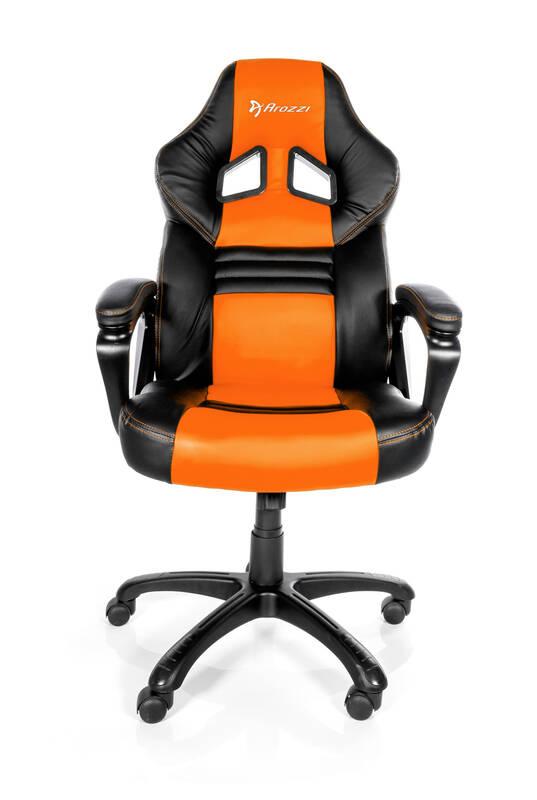Herní židle Arozzi MONZA černá oranžová