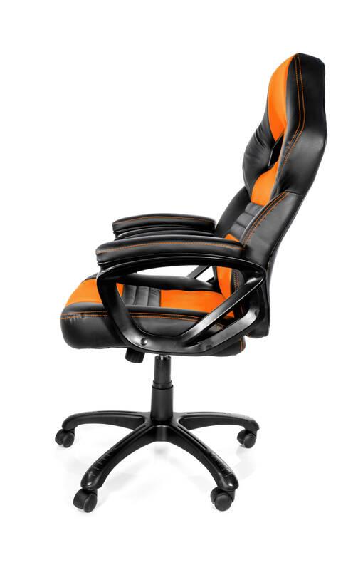 Herní židle Arozzi MONZA černá oranžová, Herní, židle, Arozzi, MONZA, černá, oranžová