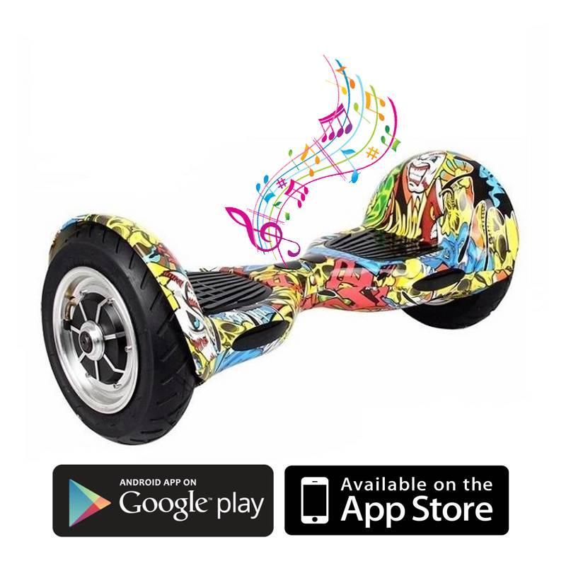 Hoverboard Kolonožka Graffiti Offroad APP
