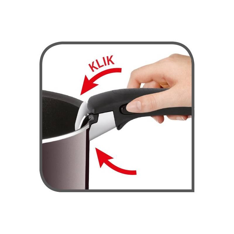 Hrnce - doplňky Tefal Ingenio L9933015 černá nerez