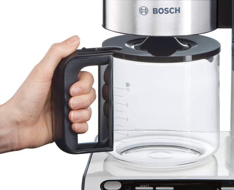 Kávovar Bosch Styline TKA8631 bílý nerez, Kávovar, Bosch, Styline, TKA8631, bílý, nerez