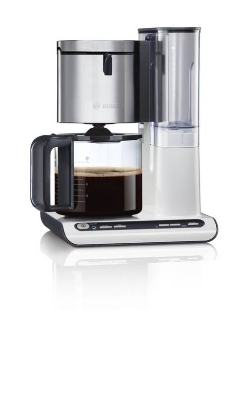 Kávovar Bosch Styline TKA8631 bílý nerez
