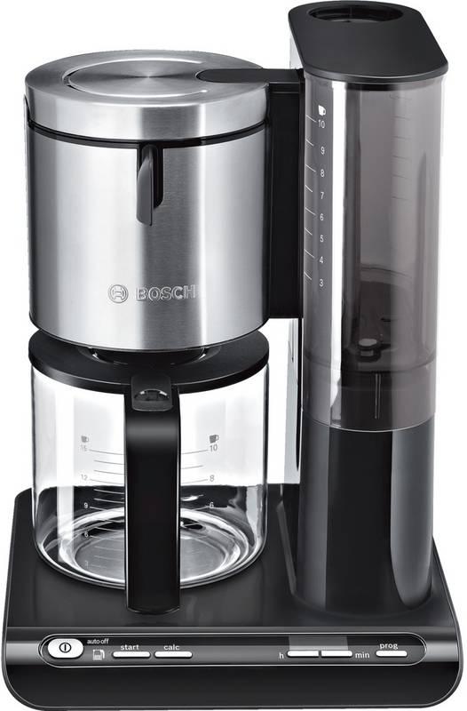 Kávovar Bosch Styline TKA8633 černý nerez