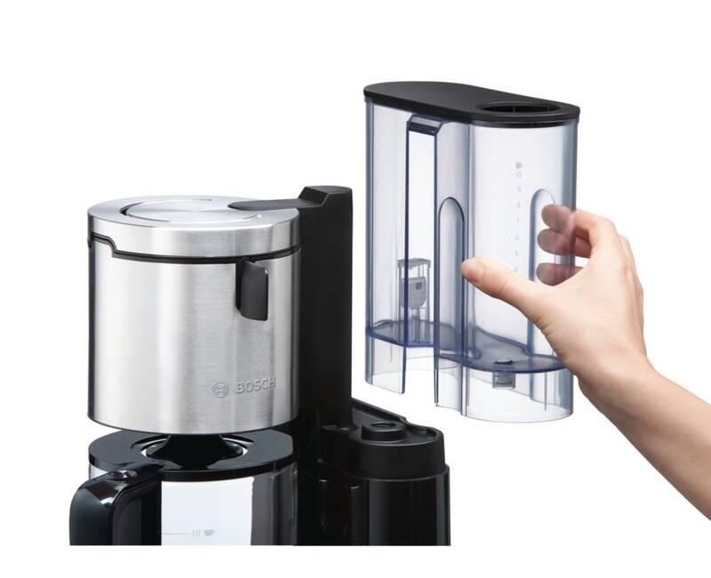 Kávovar Bosch Styline TKA8633 černý nerez