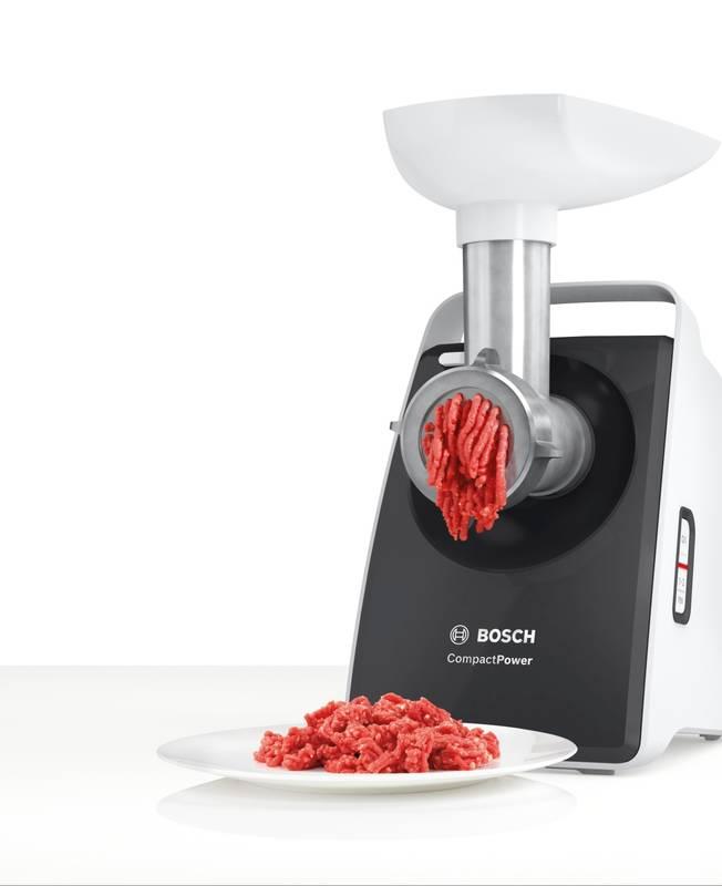 Mlýnek na maso Bosch CompactPower MFW3640A šedý bílý