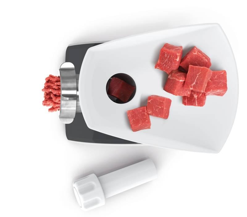 Mlýnek na maso Bosch CompactPower MFW3640A šedý bílý