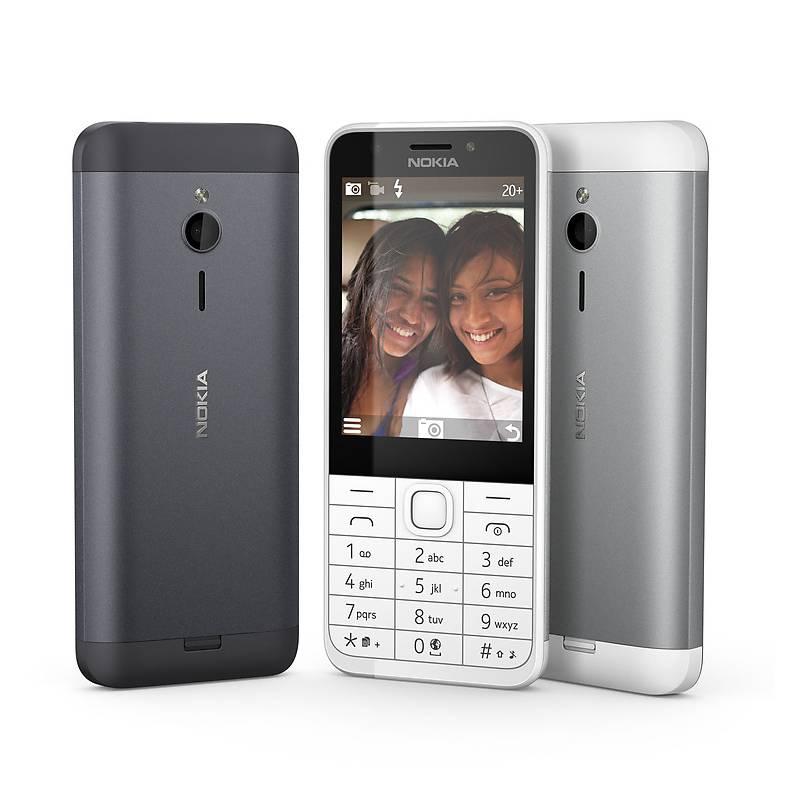 Mobilní telefon Nokia 230 Single SIM bílý, Mobilní, telefon, Nokia, 230, Single, SIM, bílý