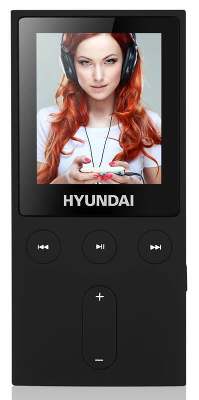 MP3 přehrávač Hyundai MPC 501 GB8 FM B černý, MP3, přehrávač, Hyundai, MPC, 501, GB8, FM, B, černý