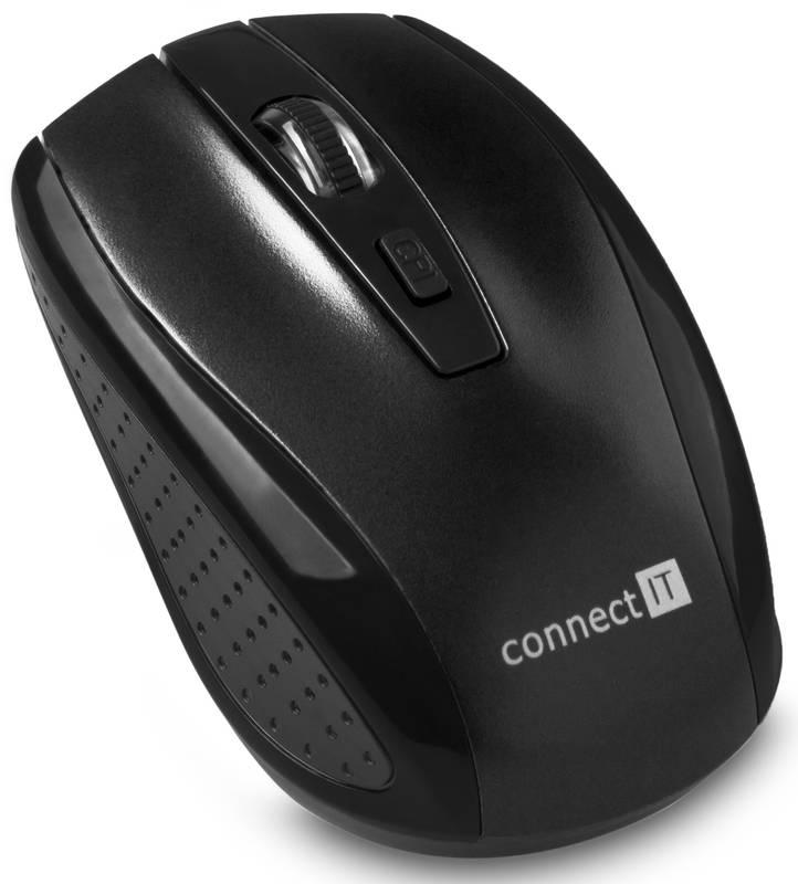 Myš Connect IT CI-1223 černá, Myš, Connect, IT, CI-1223, černá