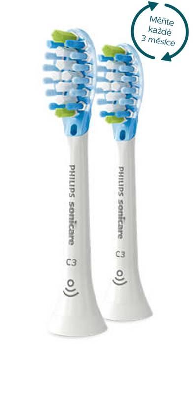 Náhradní hlavice Philips Sonicare Premium Plaque Control HX9042 17 bílé