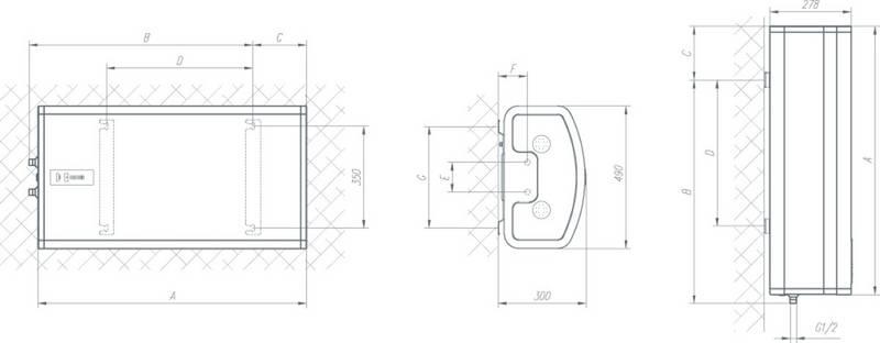 Ohřívač vody Mora EOMF 30 PHSM