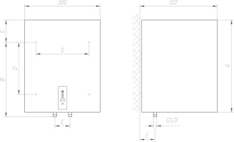 Ohřívač vody Mora EOMK 150 SHSM