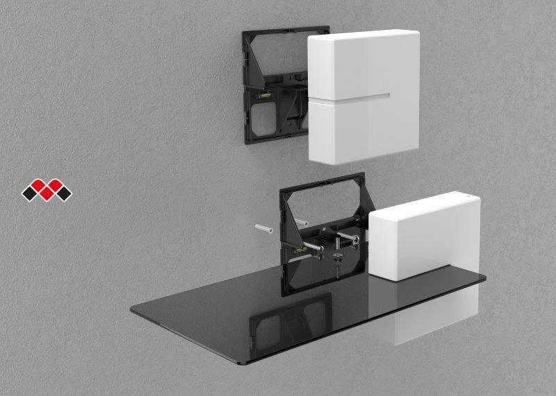 Organizér na kabely Meliconi GHOST CUBE Cover bílý