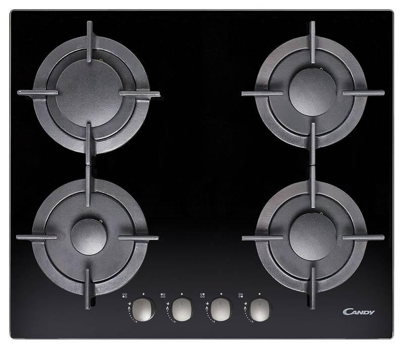 Plynová varná deska Candy CVG 64 SG NX černá