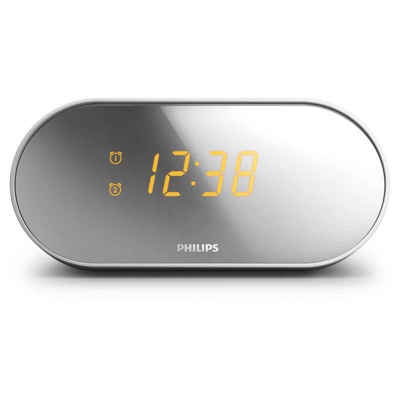 Radiobudík Philips AJ2000 stříbrný