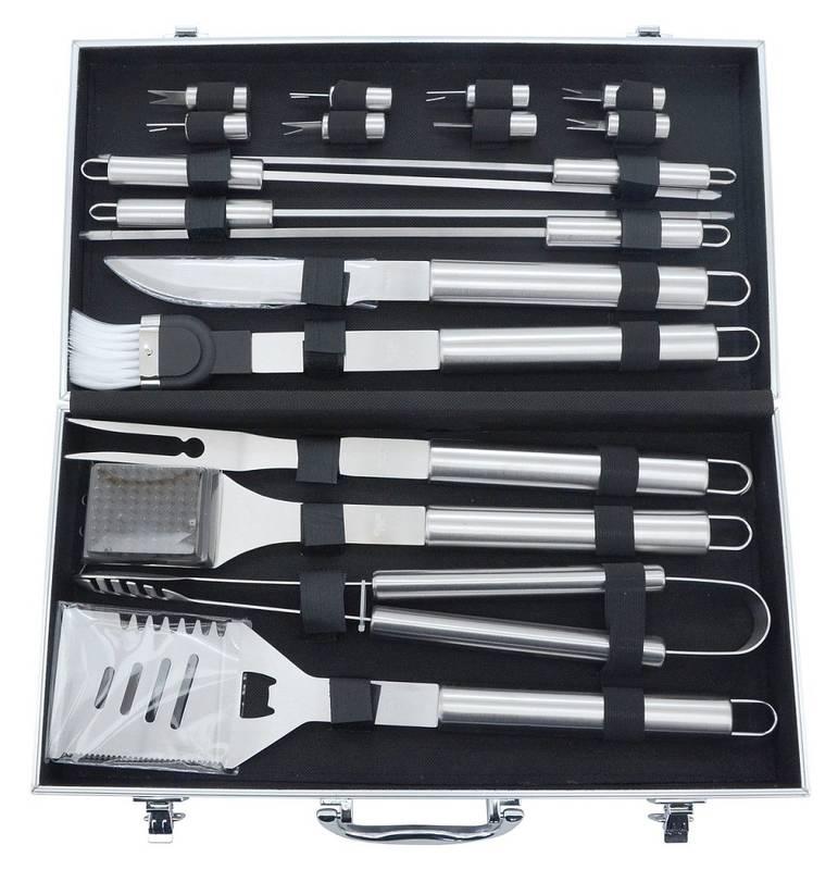 Sada BBQ nářadí Compass 18 ks