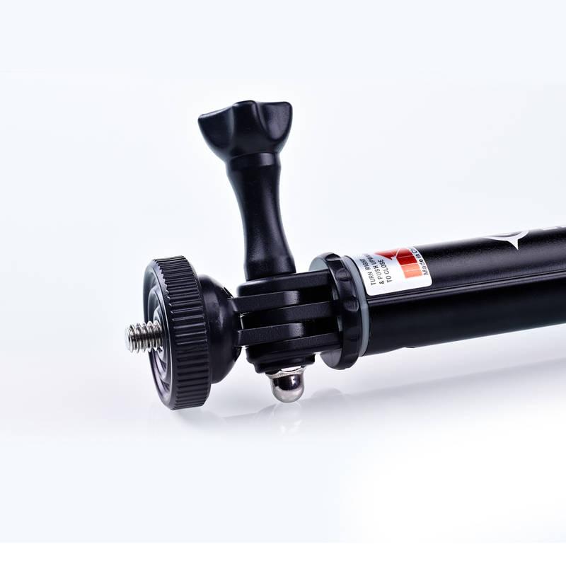 Selfie tyč Niceboy v2, teleskopická 100 cm černý