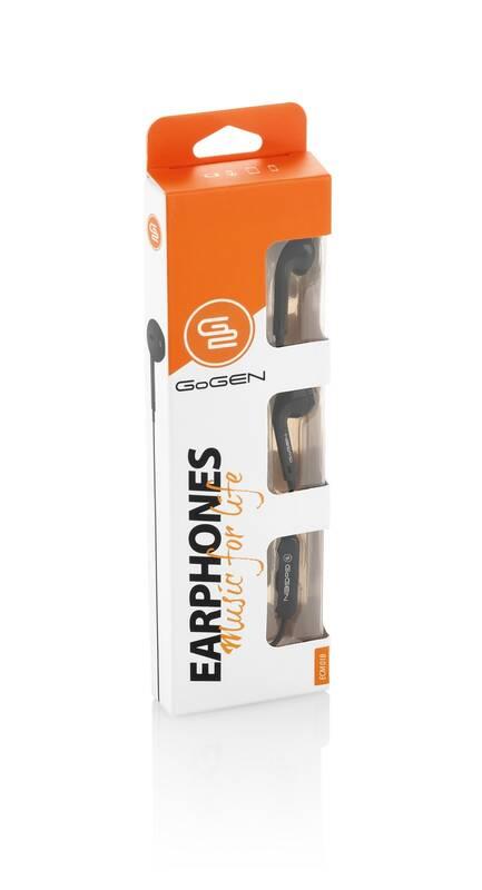 Sluchátka GoGEN ECM 01B černá