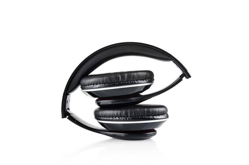 Sluchátka GoGEN HBTM 41BR černá červená