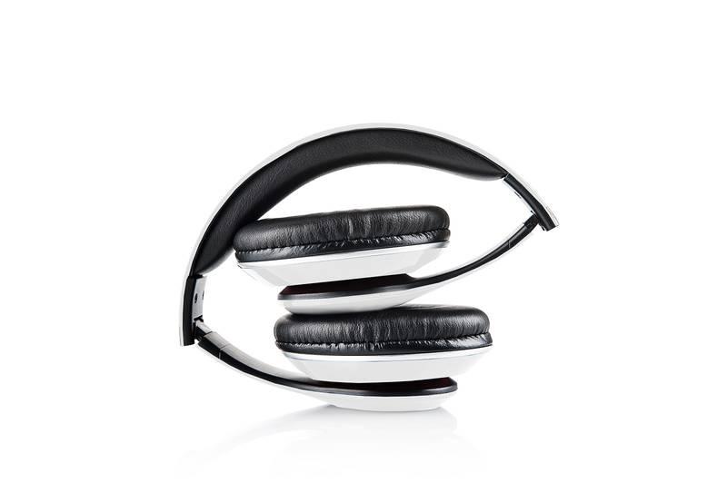 Sluchátka GoGEN HBTM 41WR bílá červená