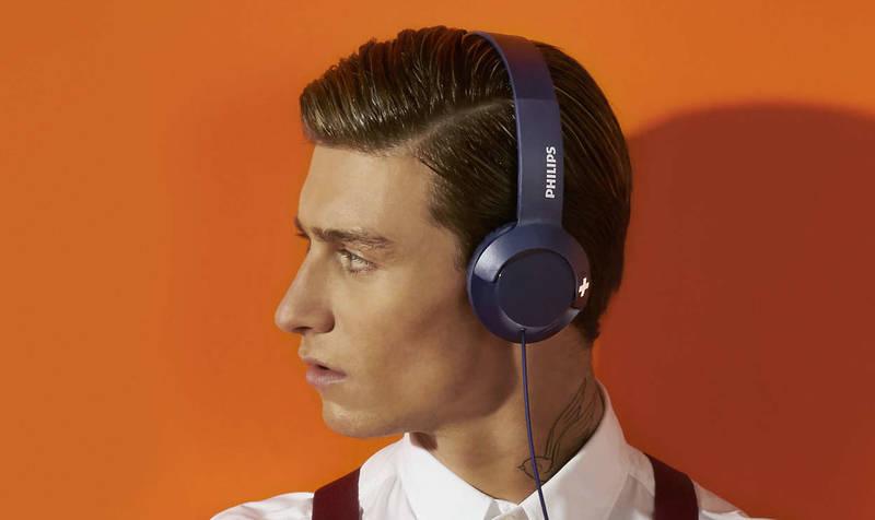 Sluchátka Philips SHL3075BL modrá
