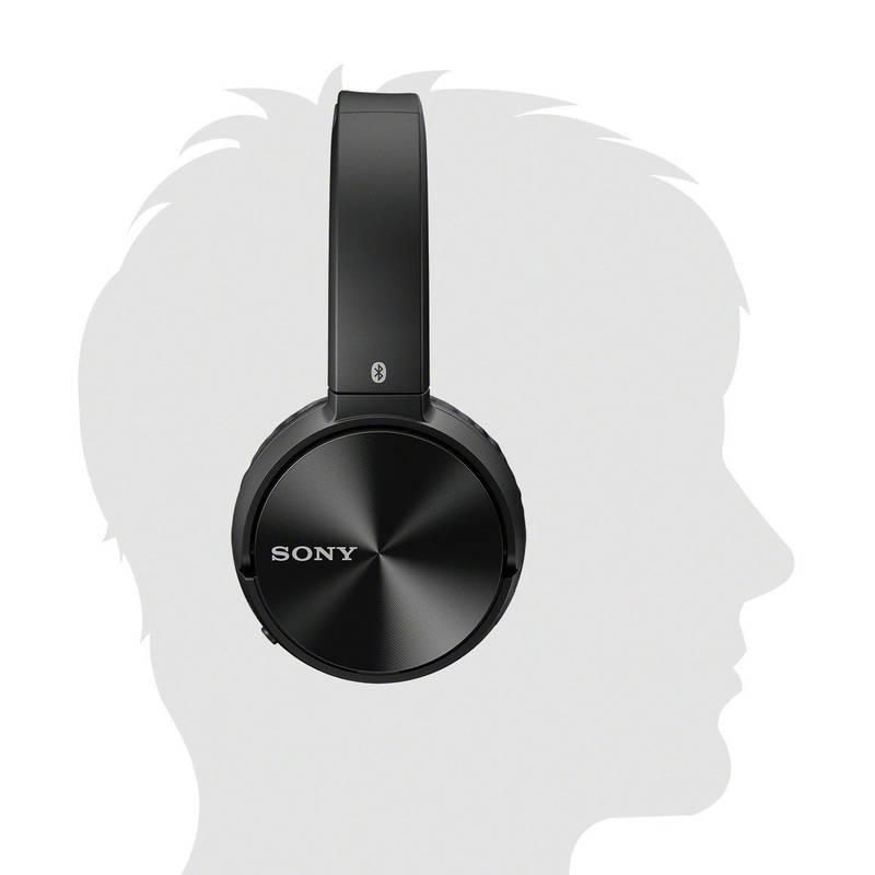 Sluchátka Sony MDR-ZX330BT černá