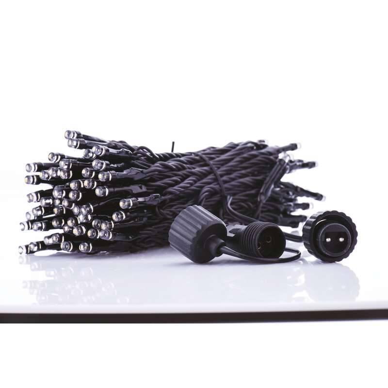 Spojovací řetěz EMOS 100 LED, 10m, modrý