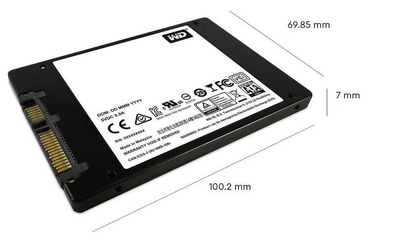SSD Western Digital Blue 3D NAND 500GB
