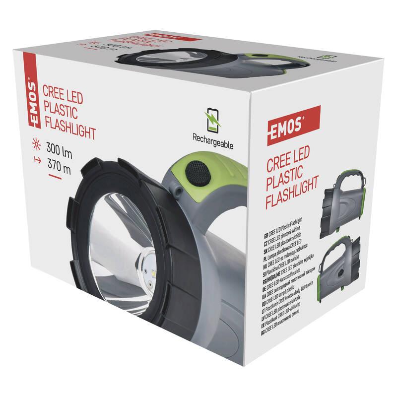 Svítilna EMOS 5 W CREE LED šedá