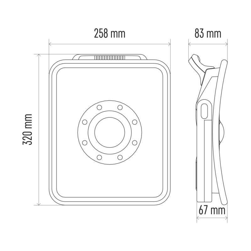 Svítilna EMOS LED 36W FR
