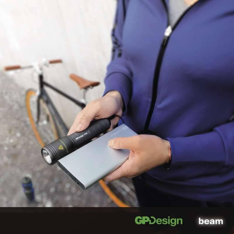 Svítilna GP PR52, 5 W CREE LED, nabíjecí