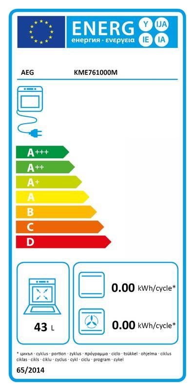 Trouba AEG Mastery KME761000M nerez