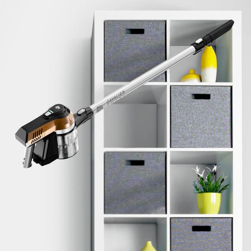 Tyčový vysavač Dirt Devil DD698-4 Cavalier 22V Total černý měděný