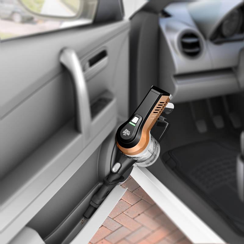 Tyčový vysavač Dirt Devil DD698-4 Cavalier 22V Total černý měděný