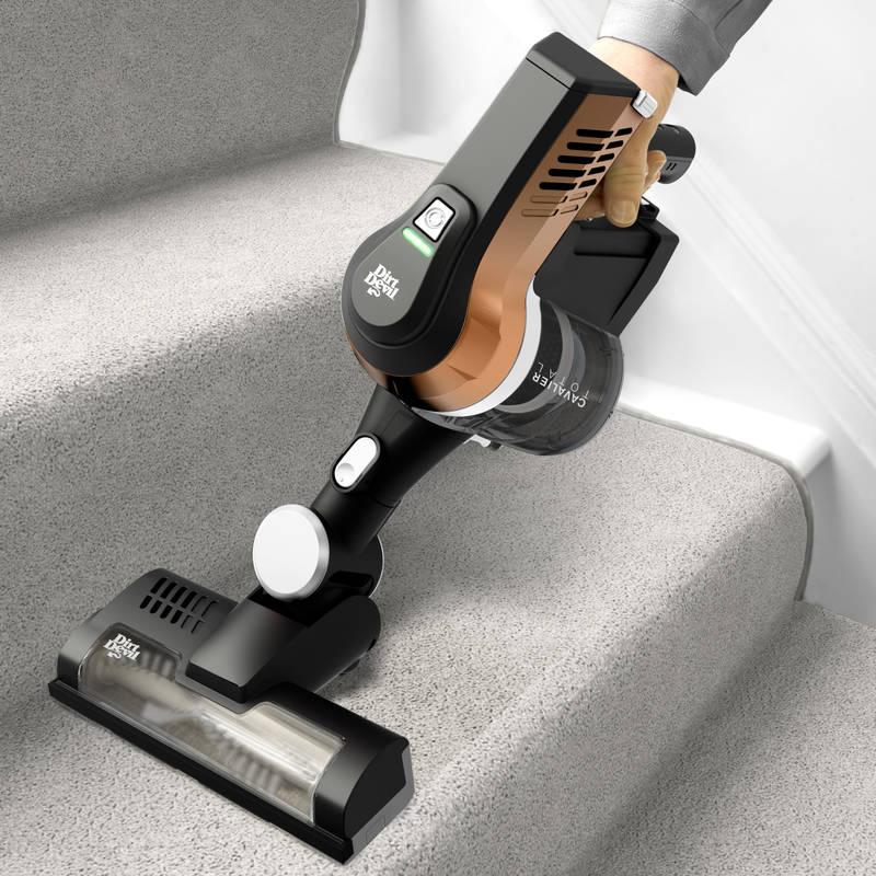 Tyčový vysavač Dirt Devil DD698-4 Cavalier 22V Total černý měděný