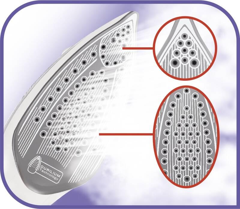 Žehlička Tefal Ultimate FV9747E0 černá bílá