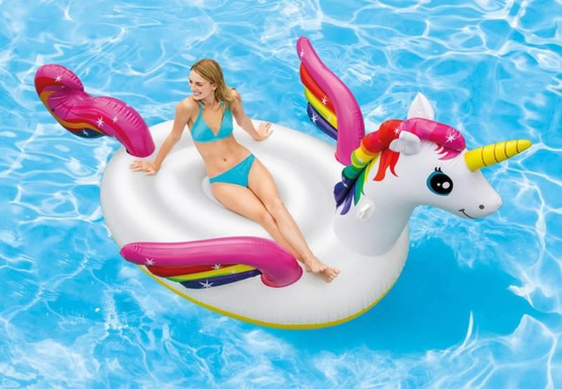 Bazénové zvířátko Intex 57281EU Mega Unicorn Island