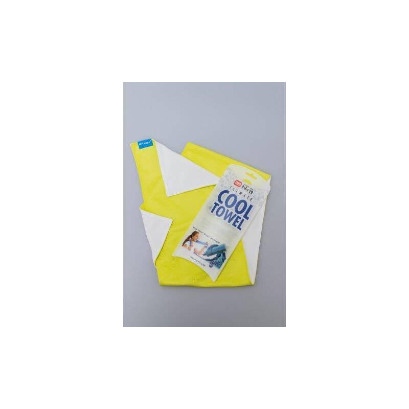 Cool Towel Twin 100 x 20 cm, bílá limetková