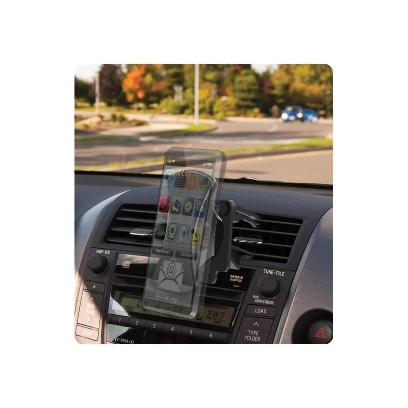 Držák do auta Clingo univerzální, do větrací mřížky černý