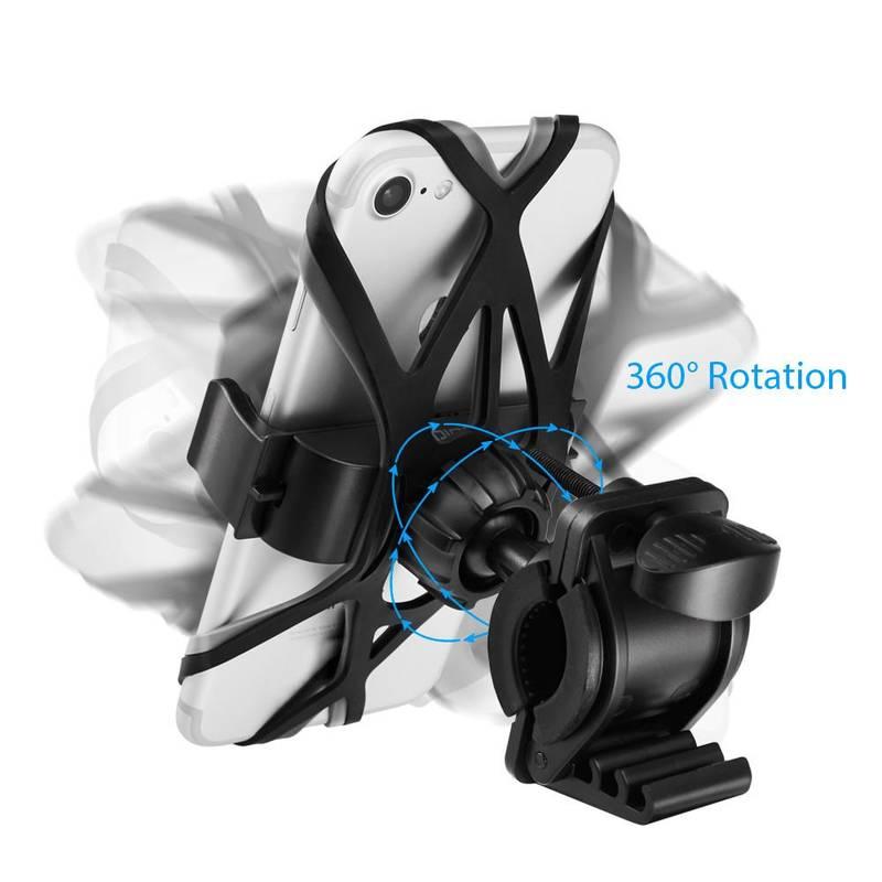 Držák na mobil Spigen A250 na kolo černý