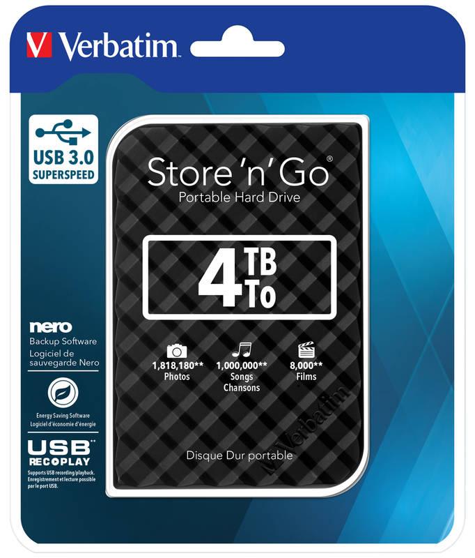 Externí pevný disk 2,5" Verbatim Store 