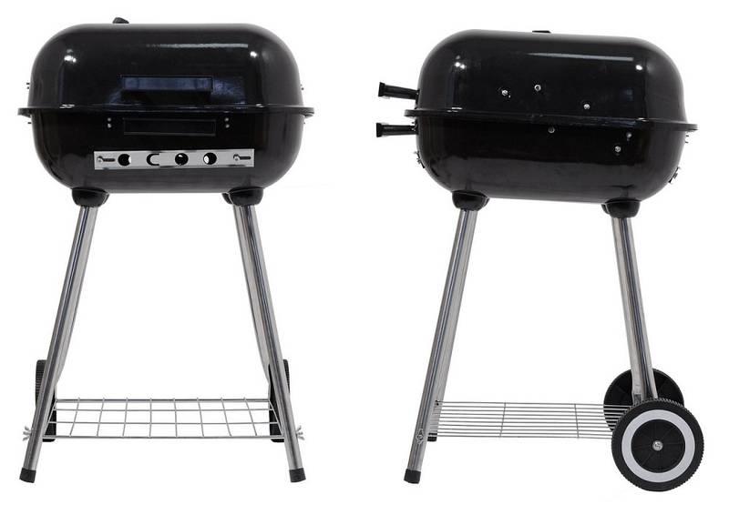 Gril zahradní na dřevěné uhlí Cattara Trapani