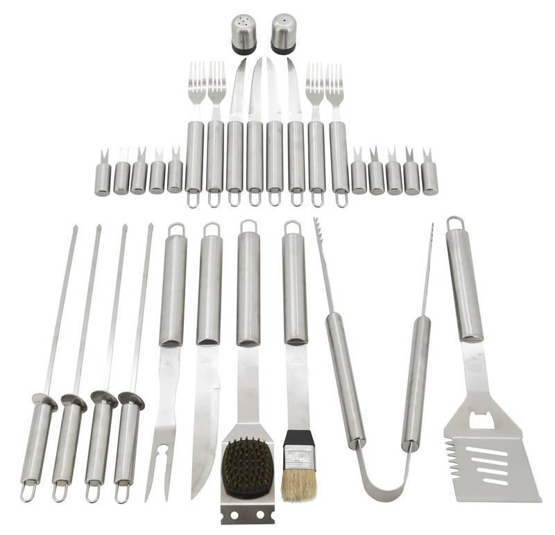 Grilovací nářadí Compass 30 ks