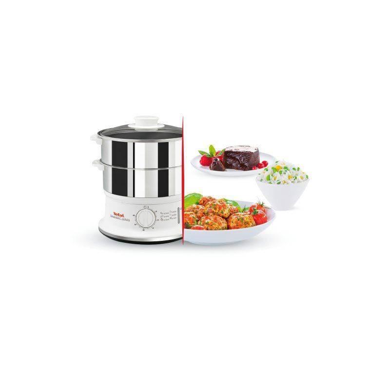 Hrnec parní Tefal CONVENIENT SERIES VC145130 bílý nerez