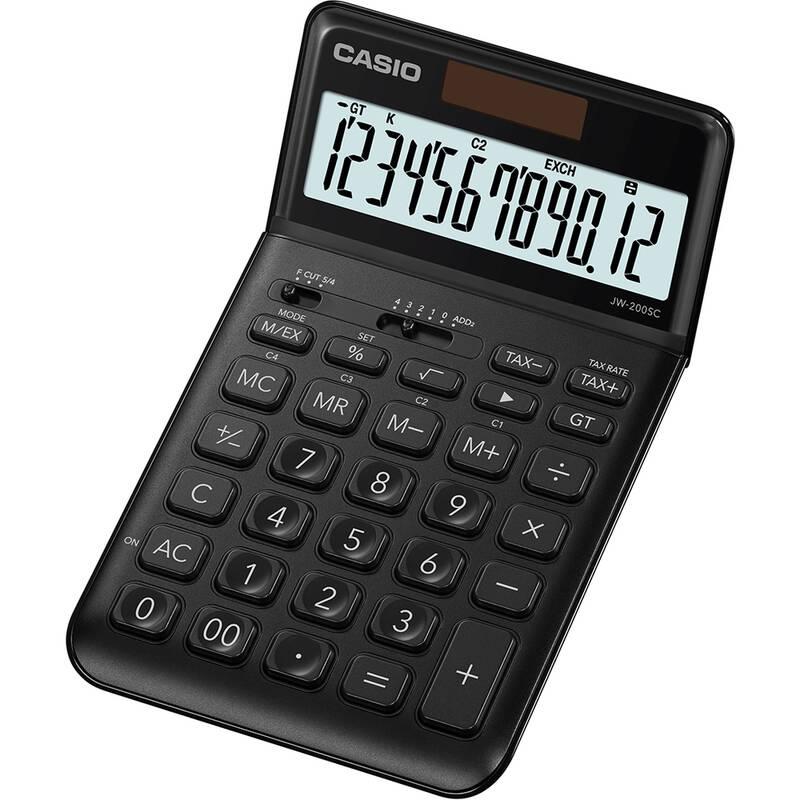 Kalkulačka Casio JW 200 SC BK černá
