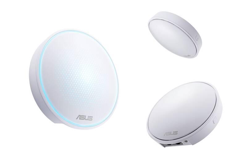 Komplexní Wi-Fi systém Asus Lyra Mini MAP-AC2200 - AC2200 třípásmový WiFi Aimesh bílý