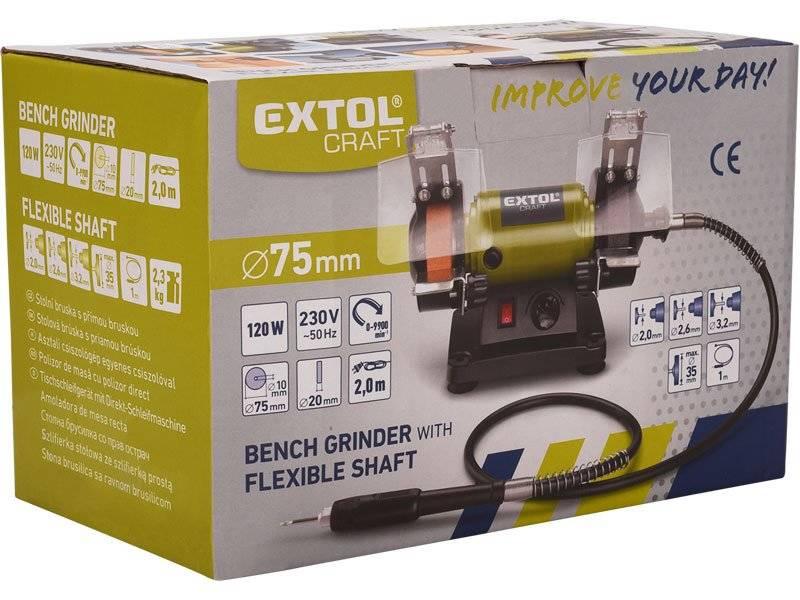 Kotoučová bruska EXTOL Craft 410112