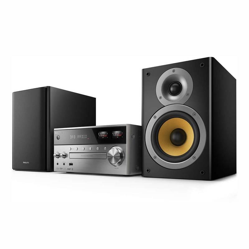 Mikrosystém Philips BTB8000 stříbrný